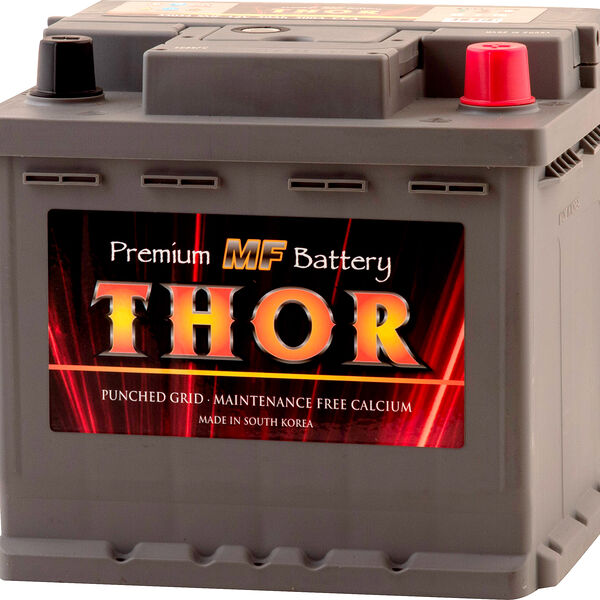 Аккумулятор THOR 55054 SMF 50 Ач 500 А обратная полярность