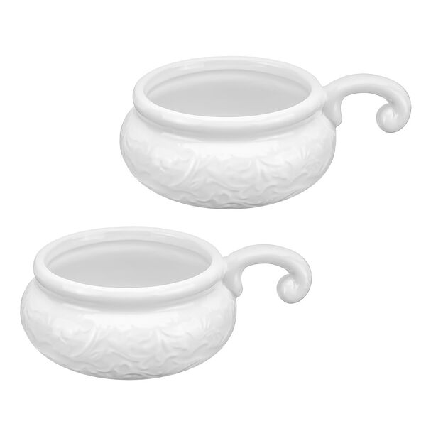 Набор кокотниц-жюльенниц Лоза, 2 шт, 270 мл, фарфор