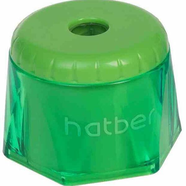 Точилка пластиковая цветная Hatber Rotocap, цвет в ассортименте