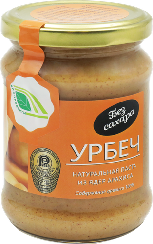 

Урбеч Биопродукты из ядер арахиса 280 г