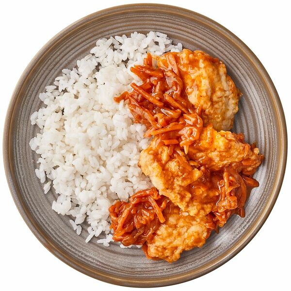 Филе трески в овощном маринаде с рисом Шеф Перекрёсток, 300г