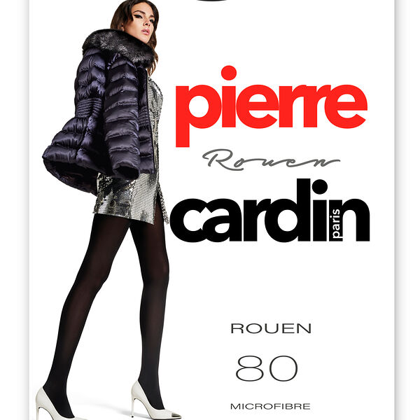 Колготки женские Pierre Cardin Rouen, nero, 80 den, р 3