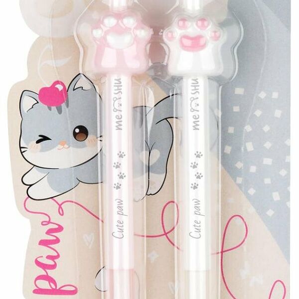 Набор Meshu автоматическая ручка + автоматический карандаш Nice paw