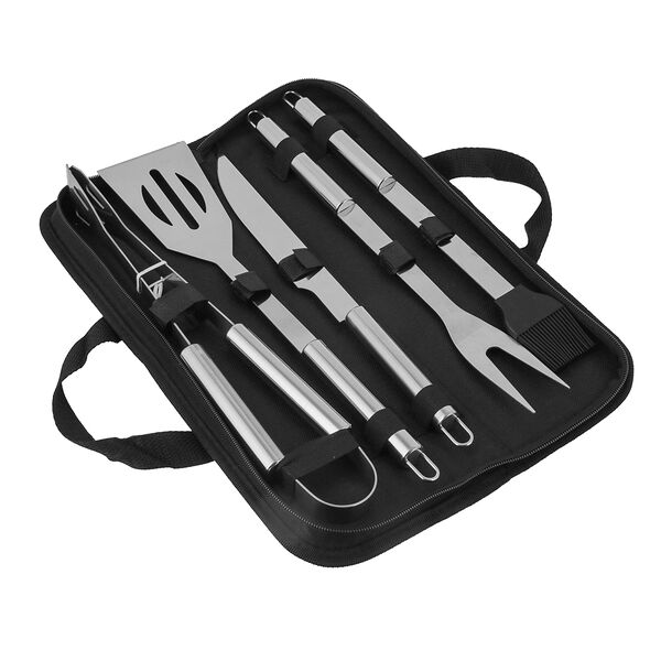 Grillboom набор для гриля 5 в 1, нерж. сталь 420/410, в защитном чехле