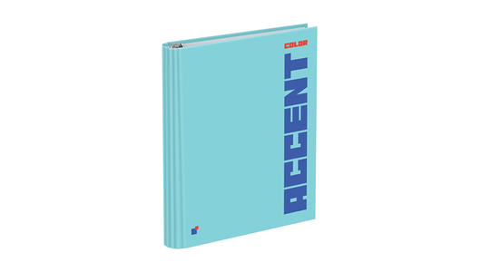 Тетрадь на кольцах BG Accent color А5 160 листов матовая ламинация