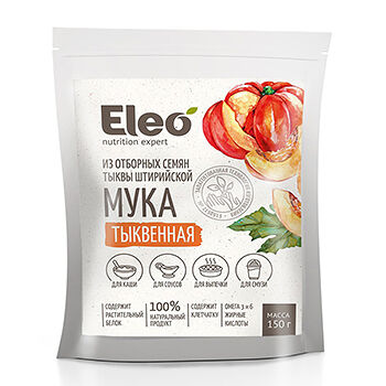 Мука тыквенная Eleo 150г дой-пак Россия