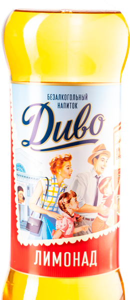 Напиток ДИВО Лимонад сильногазированный, 1.5л