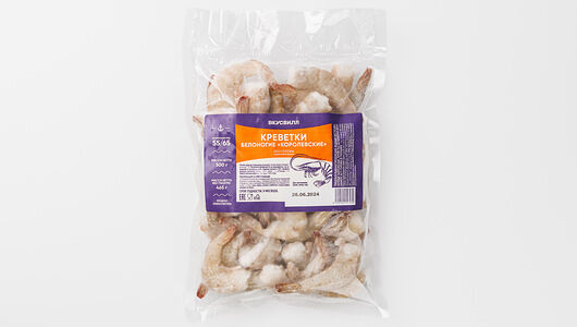 Креветки белоногие Королевские с/м без газа 55/65