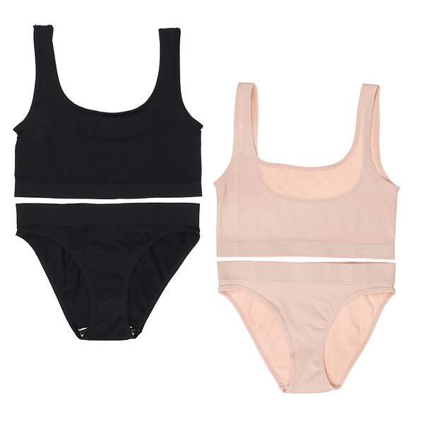 Комплект: топ на широких лямках и трусы Galante, размеры: 42-44, 46-48, 2 цвета в ассортименте