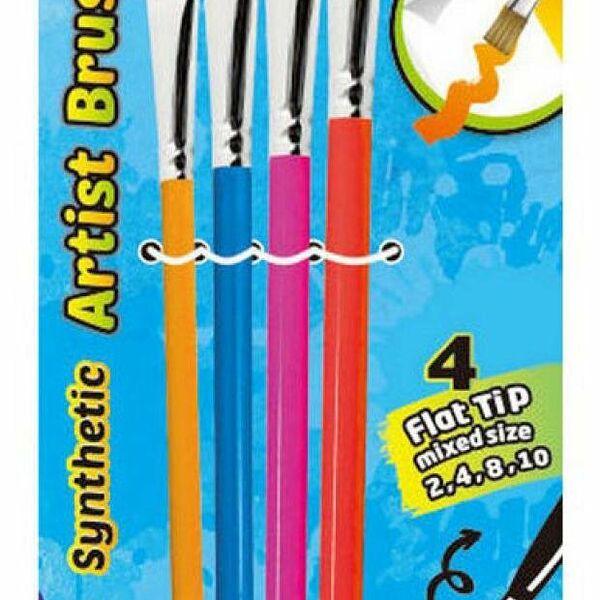 Набор кистей Keyroad, 4 шт