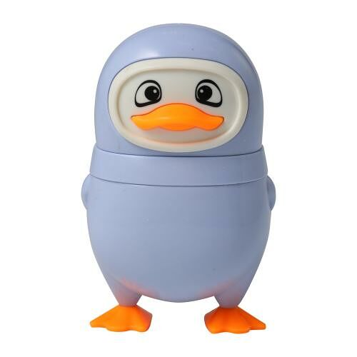 Ластик + точилка с контейнером 1 отверстие Утка в ассортименте