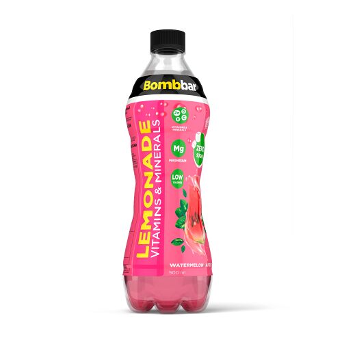 Напиток сильногазированный обогащенный BombBar Лимонад со вкусом арбуза без сахара