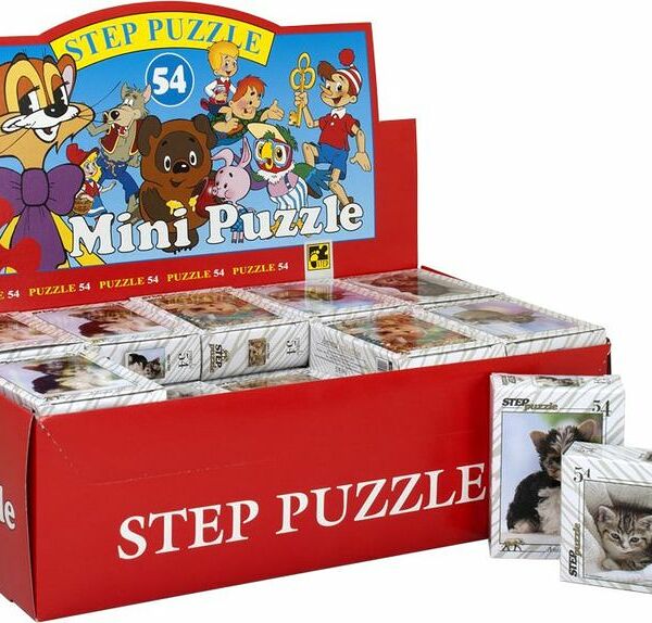 Мозаика Step Puzzle Mini-maxi настольная 20 элементов в ассортименте 1 шт