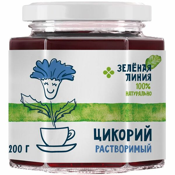 Цикорий натуральный растворимый пастообразный Зелёная Линия