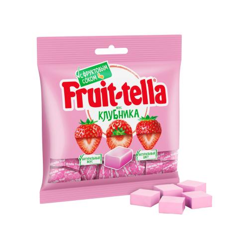 

Конфеты Fruittella жевательные клубника 70 г