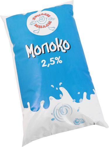 

Молоко Квилли Милли пастеризованное, 2.5% 900 мл