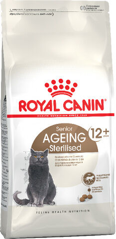 Сухой корм для кошек Royal Canin Ageing Sterilised 12+ для стерилизованных кошек и кастрированных котов старше 12 лет Курица