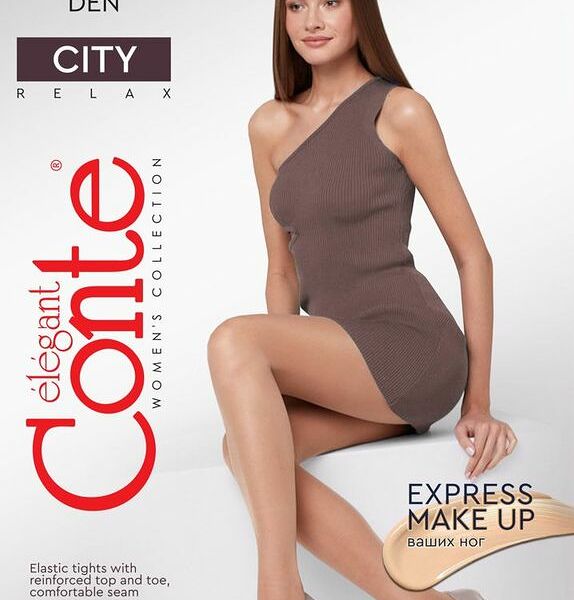 Колготки Conte Elegant City 20 nero р.4 1шт