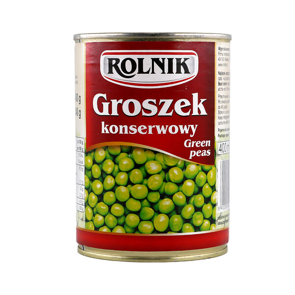 Горошек консервированный Rolnik 400мл ж/б