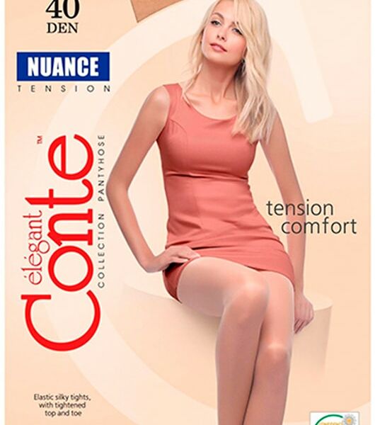 Колготки Conte Elegant Nuance 40 Natural Размер 5
