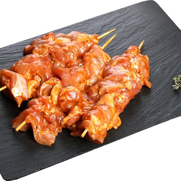 Шашлык ЛЕНТА FRESH из куриного филе бедра в маринаде полуфабрикат охлажденный, вес до 1.5 кг