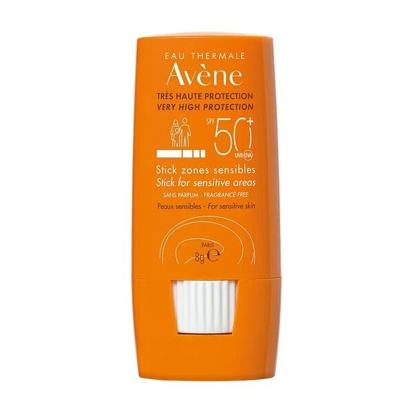 Стик солнцезащитный Avene для чувствительных зон SPF 50 + 8 г