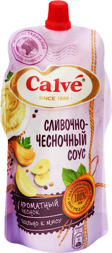 

Соус Calve сливочно-чесночный 230 г