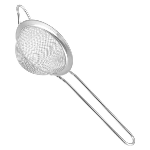 Vetta сито с ободом и ручкой 8см, нерж.сталь
