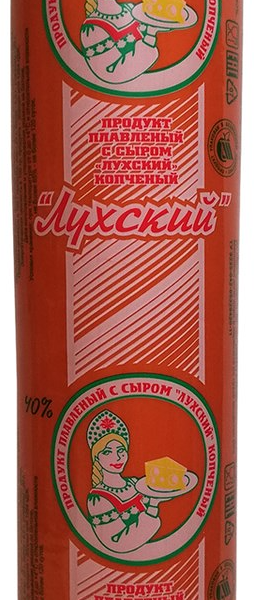 Продукт плавленый Лухский с сыром копченый 40%, ~1.3 кг