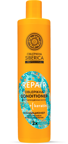 Кондиционер Natura Siberica Oblepikha SPR кератиновое восстановление 500м