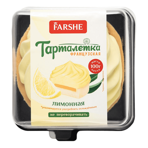 

Тарталетка французская Farshe с лимоном 100 г