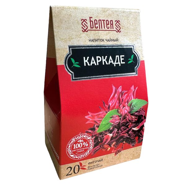 Напиток чайный Белтея Каркаде 20 ф/п*1,5г 30г