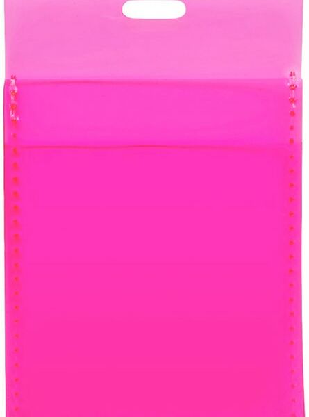 Обложка для проездного билета Infolio Study Neon розовый 7*11см
