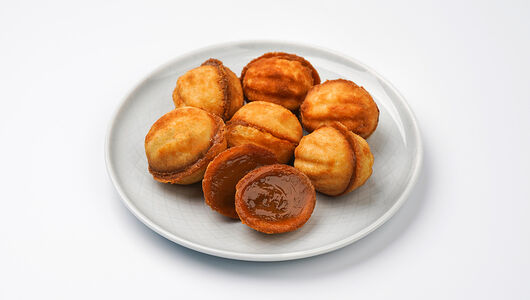 Печенье сдобное с вареной сгущенкой