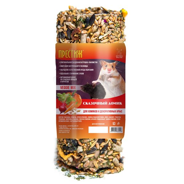 Лакомство для грызунов ПРЕСТИЖ Сказочный домик для хомяков