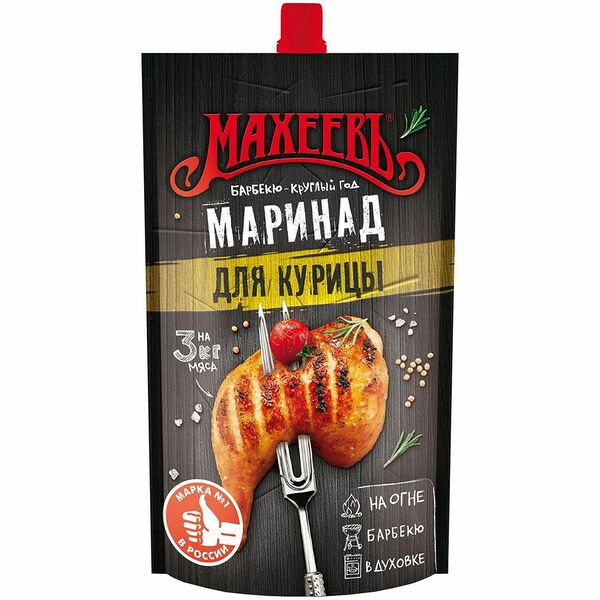 Маринад Махеевъ горчичный для курицы, 300г