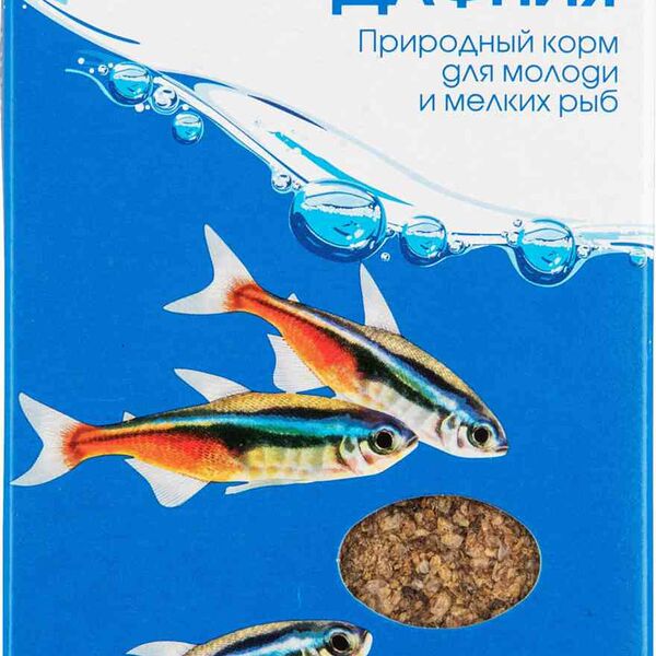Корм для молоди и мелких рыб Зоомир Дафния