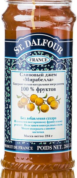 Джем St. Dalfour Сливовый Мирабелла 284г