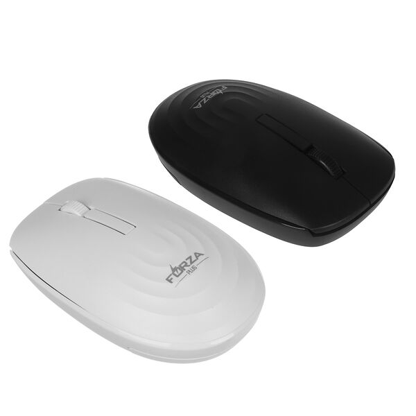 FORZA Компьютерная мышь беспроводная, 800/1200/1600DPI, 2.4GHz, 1xAA, тонкая, 2 цвета в ассортименте