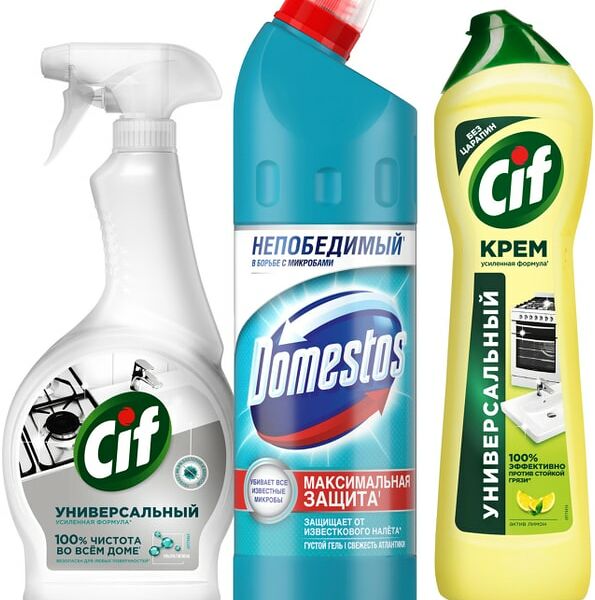 Набор чистящих средств Domestos Чистый дом 3шт