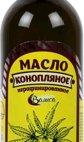 Масло конопляное Валиса нерафинированное