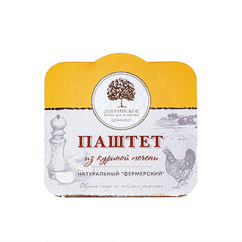 Паштет Добринское Фермерское Хозяйство Фермерский из куриной печени 100 г