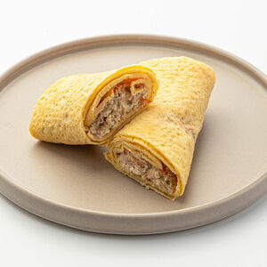 Блин-омлет с куриным филе