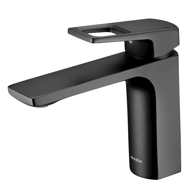 Смеситель для раковины Swedbe Kronos 2010B, черный