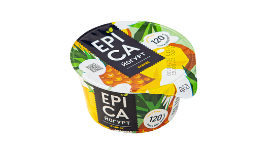 Йогурт Epica Ананас 4,8% 130 г