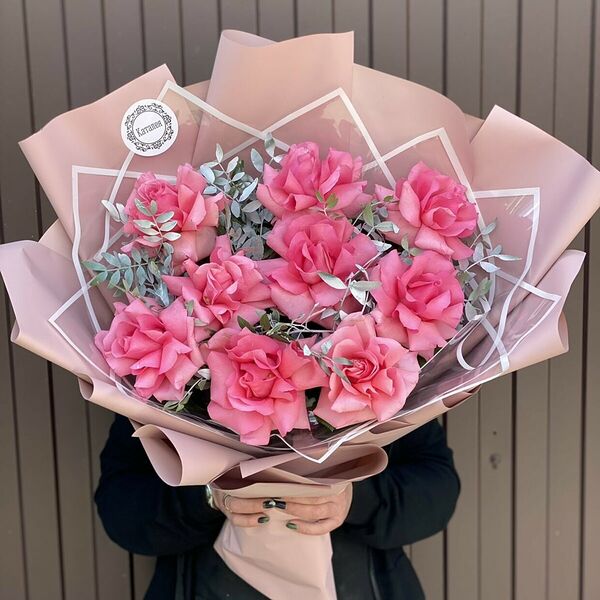 Шикарный букет роз