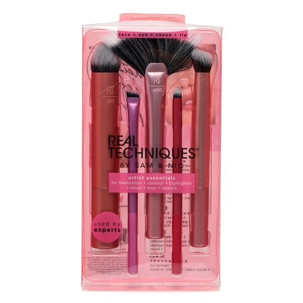 Набор косметических кистей для макияжа Real Techniques, 5 шт