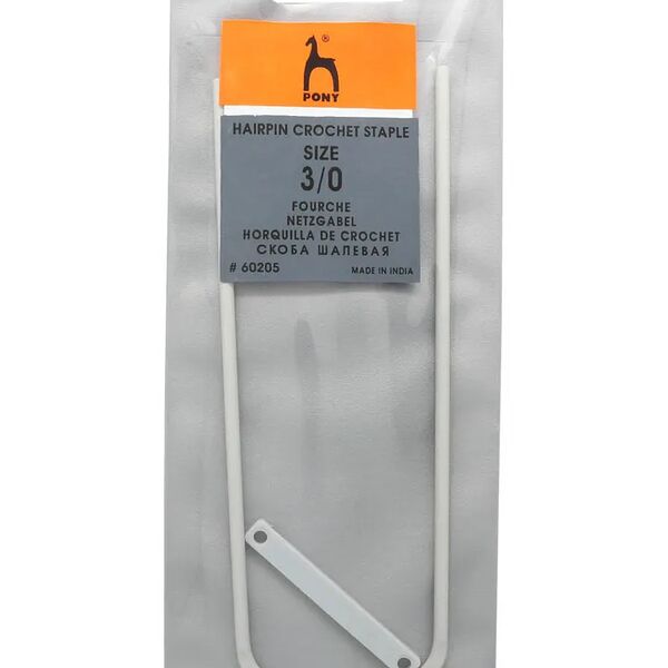 60205 Скоба шалевая 3\0 PONY