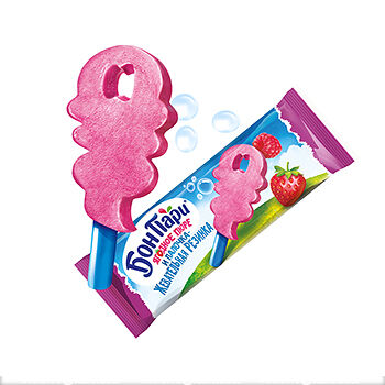 Мороженое Бон Пари Кошмарики ягодное, эскимо 59г