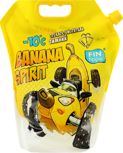 

Стеклоочиститель Fin Tippa Banana spirit, до -10 градусов, 3 л